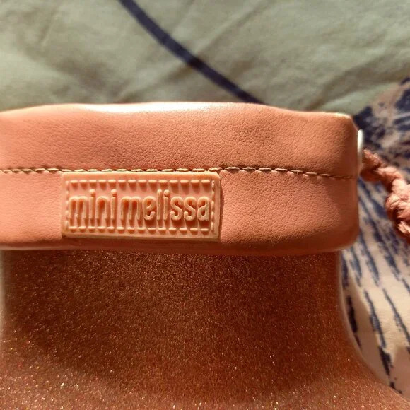 Mini Melissa rain boots for kids, pink,  8 / 24 - Picture 10 of 13